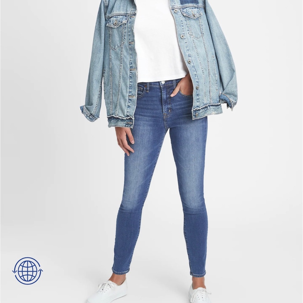 Gap True Skinny High Rise Jeans